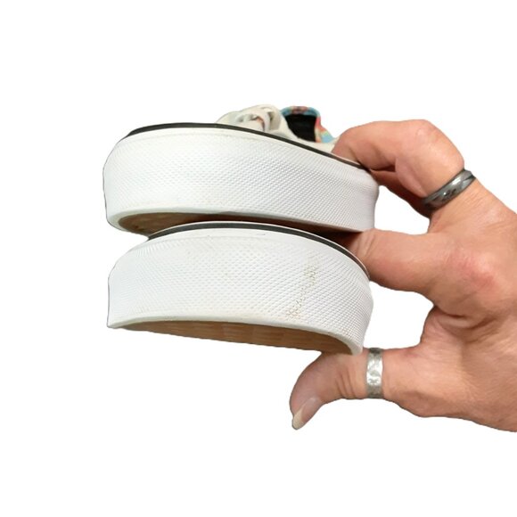 Vans Star Wars Flower Print Summer Beach Men Size 8.5, Woman Sz 10 Ships FAST - Picture 5 of 12